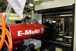 This Mold Masters E-Multi injection combined with a new Nissei press gives Bright Plastics the two-shot injection molding capability it needed to secure new business. This Mold Masters E-Multi injection combined with a new Nissei press gives Bright Plastics the two-shot injection molding capability it needed to secure new business.