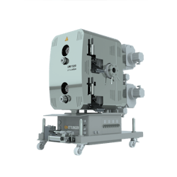 Ettlinger's ERF500 melt filter can handle highly contaminated melts. Ettlinger's ERF500 melt filter can handle highly contaminated melts.