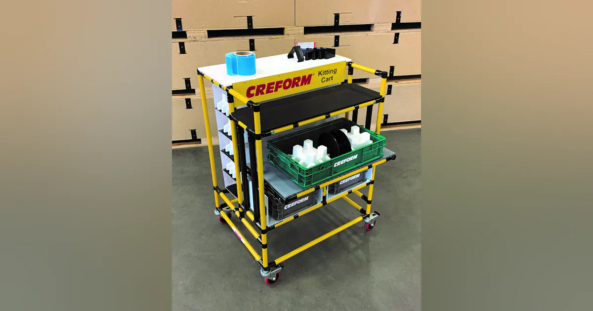 Cart Assembly Project Cart makes assembly tasks easier | Plastics Machinery Manufacturing