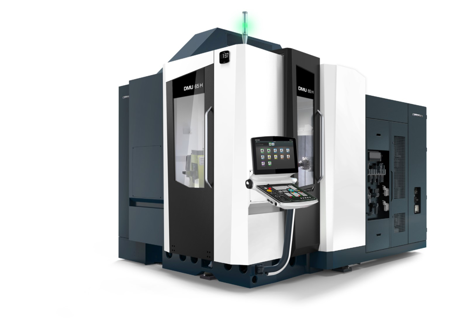 The DMU 65 H monoBlock universal machining center