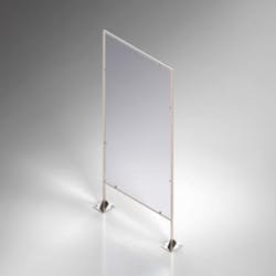 A GermBlock shield. A GermBlock shield.