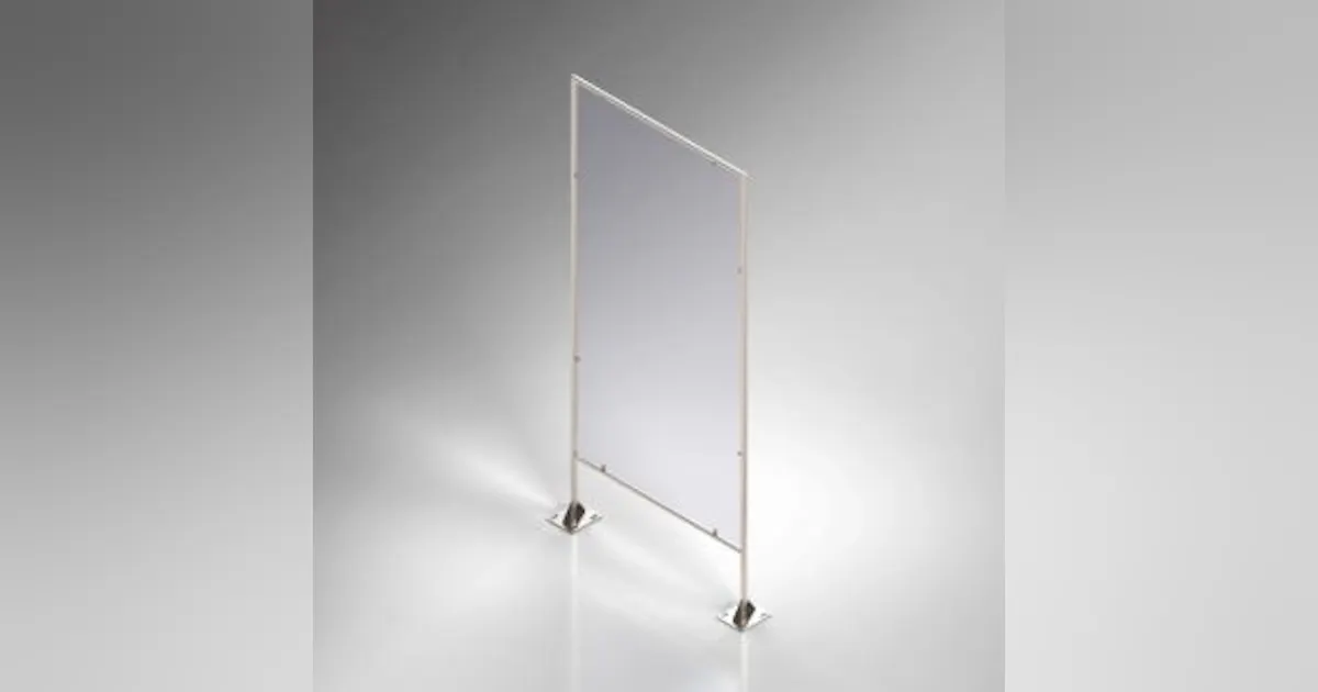 Germ Block Cap GermBlock shields stop airborne droplets | Plastics Machinery Manufacturing