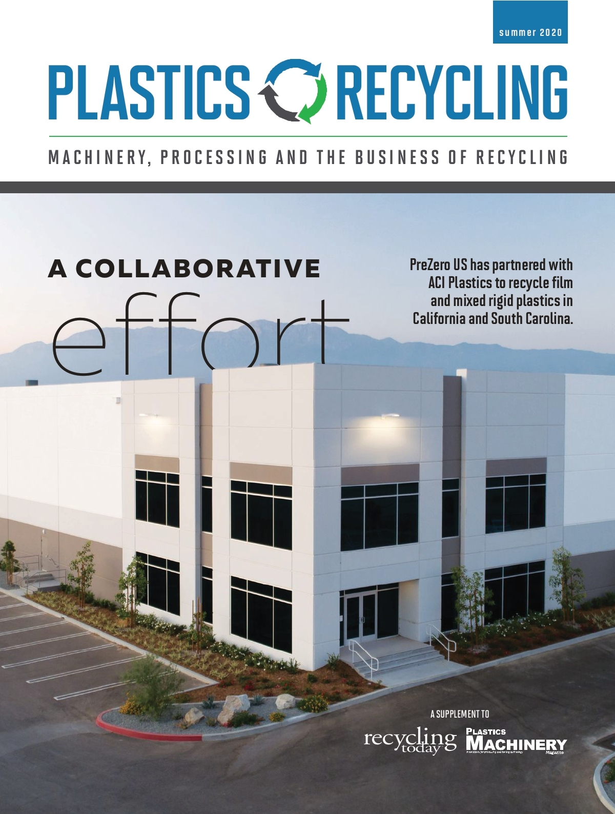 Summer 2020 Plastics Recycling cover image