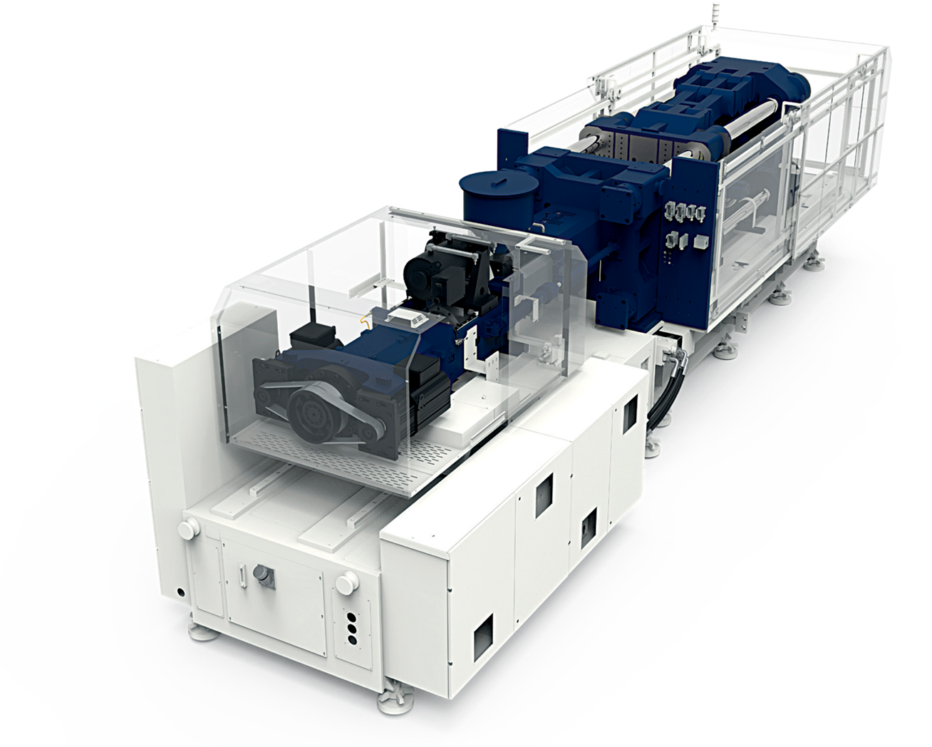 The Zhafir Zeres F can handle general molding tasks, but is also a viable choice for molding thin-walled products or faster-cycling applications.