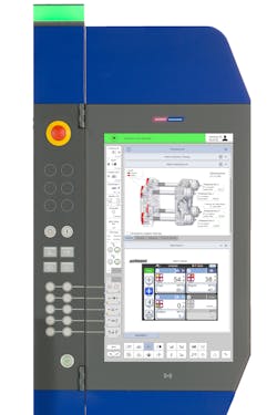 Wittmann offers an optional HiQ control software package, including the HiQ-Melt, HiQ-Flow, HiQ-Cushion and HiQ-Metering programs, integrated into its B8 controls. Wittmann offers an optional HiQ control software package, including the HiQ-Melt, HiQ-Flow, HiQ-Cushion and HiQ-Metering programs, integrated into its B8 controls.