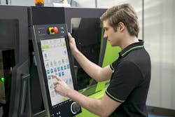 Engel&apos;s inject 4.0 controls provides operators with process data and maintenance data.