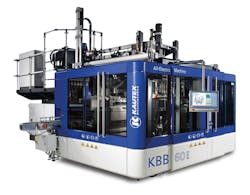 A KBB evo all-electric blow molding machine A KBB evo all-electric blow molding machine