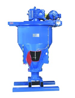 AET makes custom crammers that help feed difficult materials, such as powders, scrap foam, chopped film, fiber scrap and other low-bulk-density material. AET makes custom crammers that help feed difficult materials, such as powders, scrap foam, chopped film, fiber scrap and other low-bulk-density material.