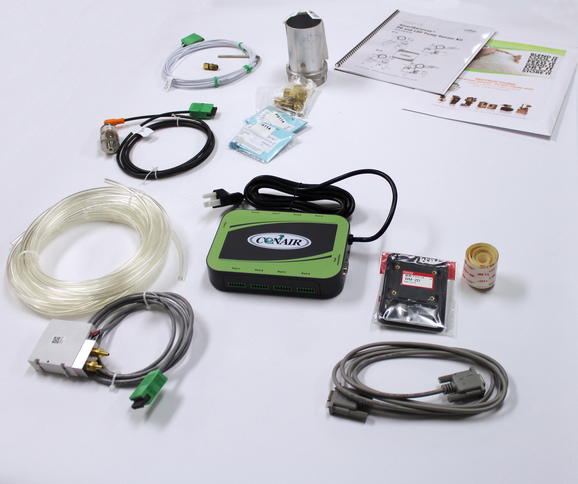 Conair's sensor kit enables auxiliary equipment for cloud-based monitoring.