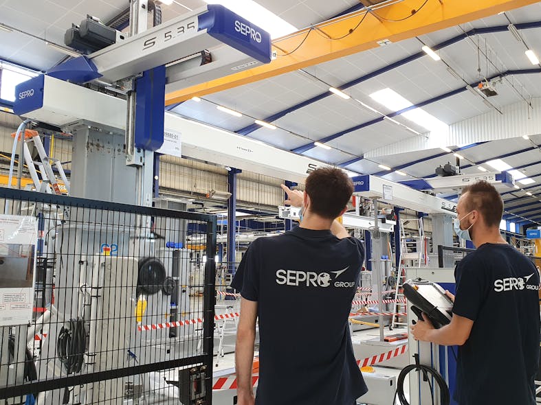 Sepro limited its operations at its headquarters in France initially, but now has resumed full production as the manufacturing world continues to confront the COVID-19 pandemic.