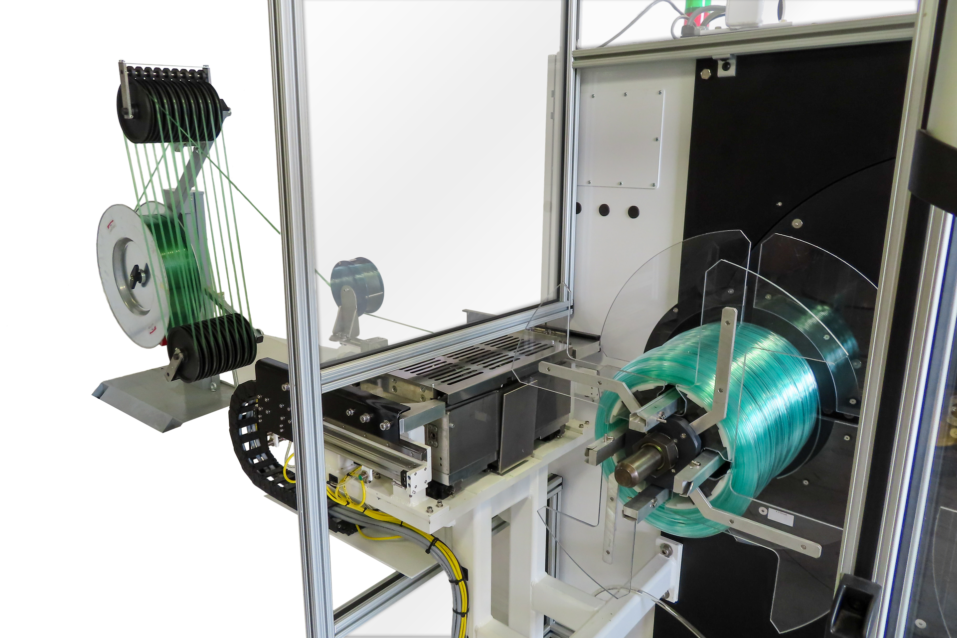 Conair Group's new coil strapping system for its ATC series tubing coiler