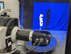 Ferriot’s Aicon SmartScan scans an injection molded part using blue-light technology. Blue-light 3-D scanners offer better precision, accuracy and higher-quality outputs than white-light scanners, laser scanners and CMMs. Ferriot’s Aicon SmartScan scans an injection molded part using blue-light technology. Blue-light 3-D scanners offer better precision, accuracy and higher-quality outputs than white-light scanners, laser scanners and CMMs.