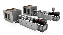 Two versions of the Lumina Pallateer PM-1C, one with single-nozzle injection (front) and one with a standard multi-nozzle manifold. Two versions of the Lumina Pallateer PM-1C, one with single-nozzle injection (front) and one with a standard multi-nozzle manifold.