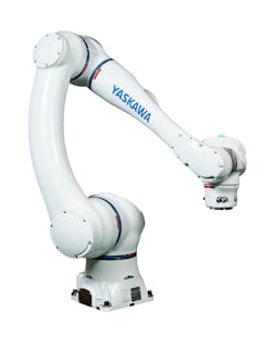 The HC20XP six-axis cobot from Yaskawa. The HC20XP six-axis cobot from Yaskawa.