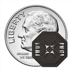 Matrix specializes in molding small parts, like this one. As an example, it recently completed a mold that used one pellet to produce 11 parts, each weighing 0.002 gram. In addition, it has molded parts with wall thicknesses as thin as 0.0029 inch and with a gate as small as 0.0037 inch in diameter. Matrix specializes in molding small parts, like this one. As an example, it recently completed a mold that used one pellet to produce 11 parts, each weighing 0.002 gram. In addition, it has molded parts with wall thicknesses as thin as 0.0029 inch and with a gate as small as 0.0037 inch in diameter.