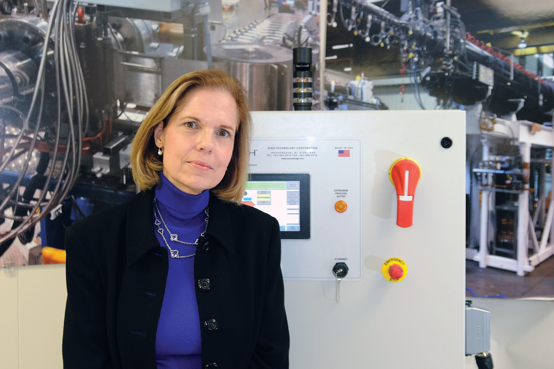 Aline Alroy, VP of sales for High-Technology Corp.