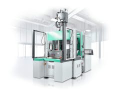 The Allrounder 1300 T vertical injection molding machine