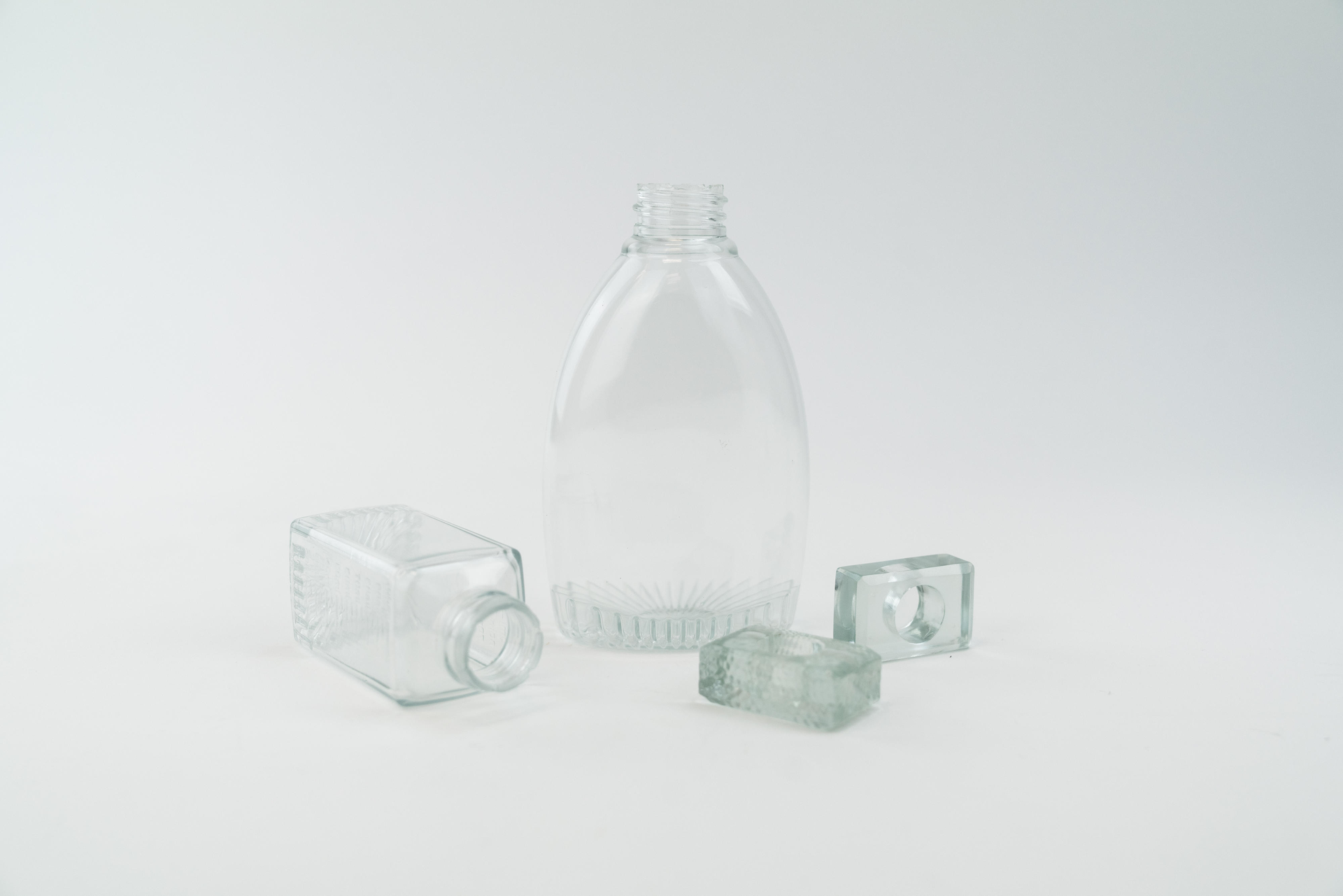 These clear parts were printed using Henkel's new Loctite resin with Carbon's Digital Light Synthesis technology.
