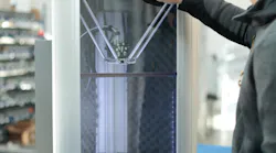 The Delta Wasp 2040 Production 3-D printer is designed for customized serial part production.