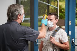 The Fluke 67 Max infrared thermometer The Fluke 67 Max infrared thermometer