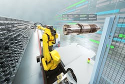 The gantry tool storage system delivers metal cutting tools to individual machines. The gantry tool storage system delivers metal cutting tools to individual machines.