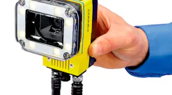 Cognex's In-Sight D900 smart camera incorporates lighting and software, making it easy for users to set up themselves.