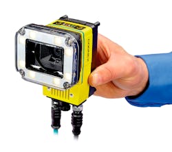 Cognex's In-Sight D900 smart camera incorporates lighting and software, making it easy for users to set up themselves. Cognex's In-Sight D900 smart camera incorporates lighting and software, making it easy for users to set up themselves.