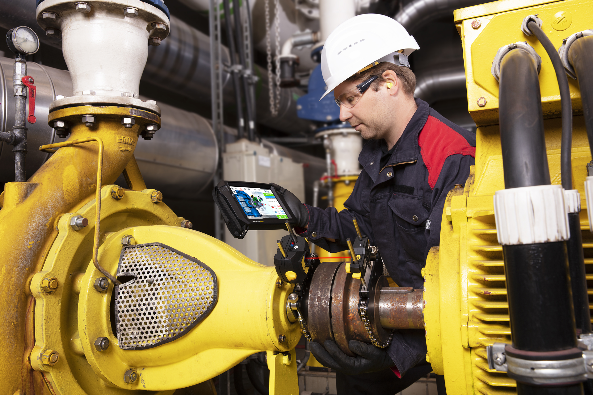 Tool diagnoses shaft misalignments Plastics Machinery & Manufacturing