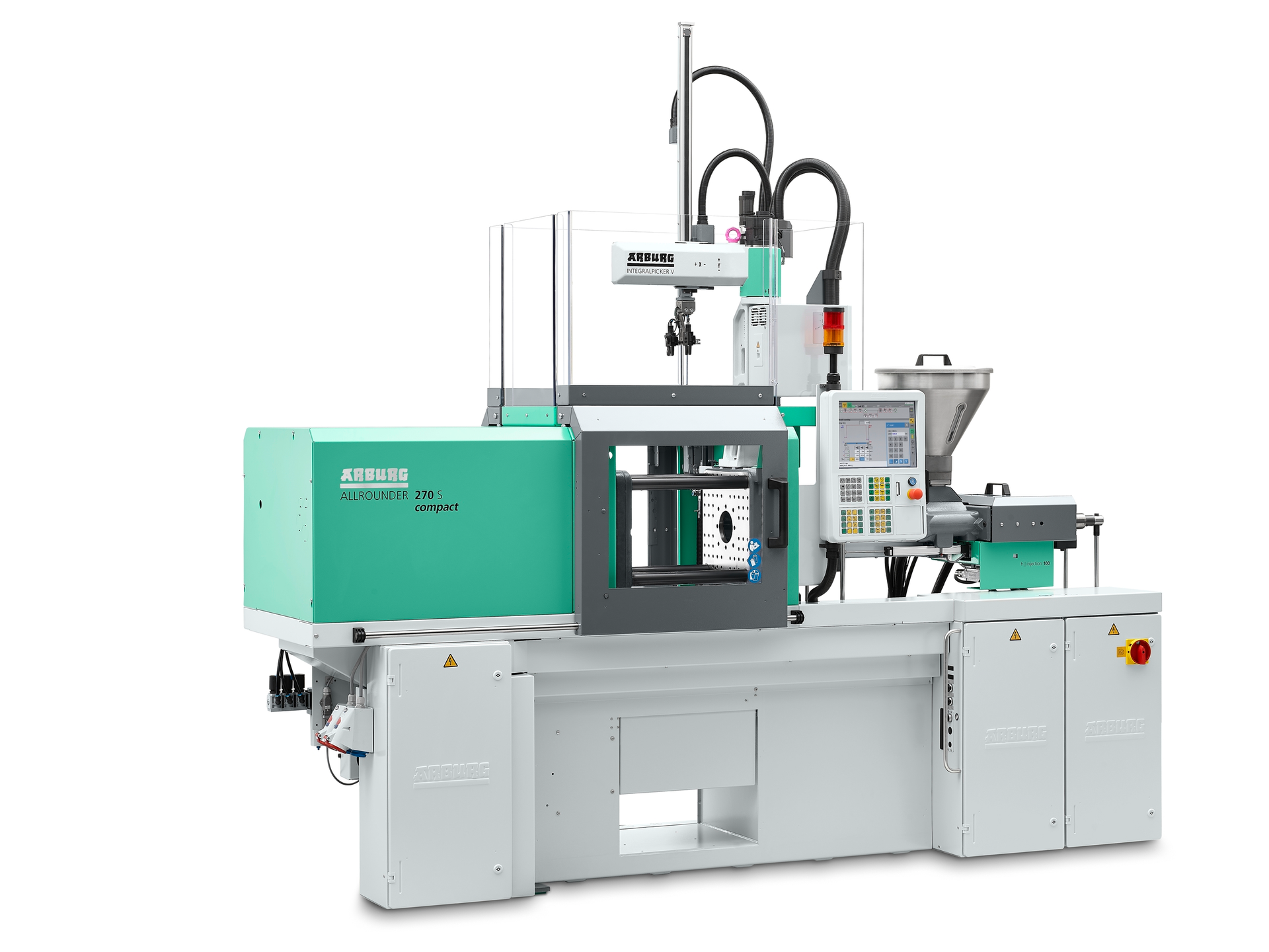 An Allrounder 270 S compact press
