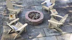 Highwood's outdoor furniture is available in a range of colors.