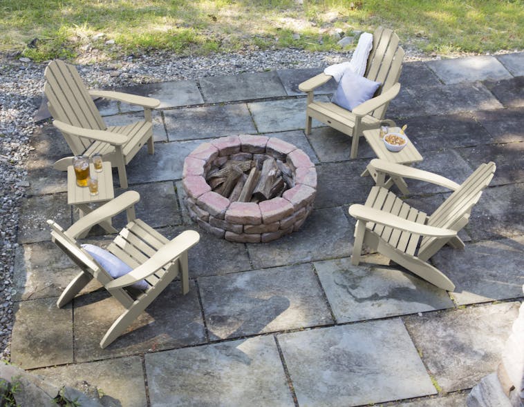 Highwood&apos;s outdoor furniture is available in a range of colors.
