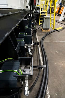 Milacron's M-Powered portfolio of services monitors machine operations and leverages machine data to alert users to potential issues. Milacron's M-Powered portfolio of services monitors machine operations and leverages machine data to alert users to potential issues.