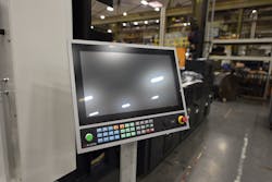 Milacron sees rising demand for automation and remote connectivity -- one of the features of its user-friendly Mosaic + controls.