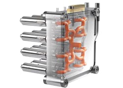 The additively manufactured Streamrunner can be designed to operate in tight spaces. The additively manufactured Streamrunner can be designed to operate in tight spaces.