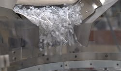 Plastic syringe production at Becton, Dickinson's Canaan, Conn., plant Plastic syringe production at Becton, Dickinson's Canaan, Conn., plant