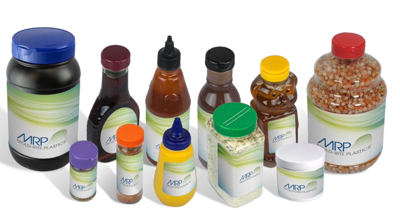 Mold Rite Plastics makes a variety of jars and closures.