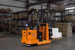 A pallet stacker from AutoGuide Mobile Robots A pallet stacker from AutoGuide Mobile Robots