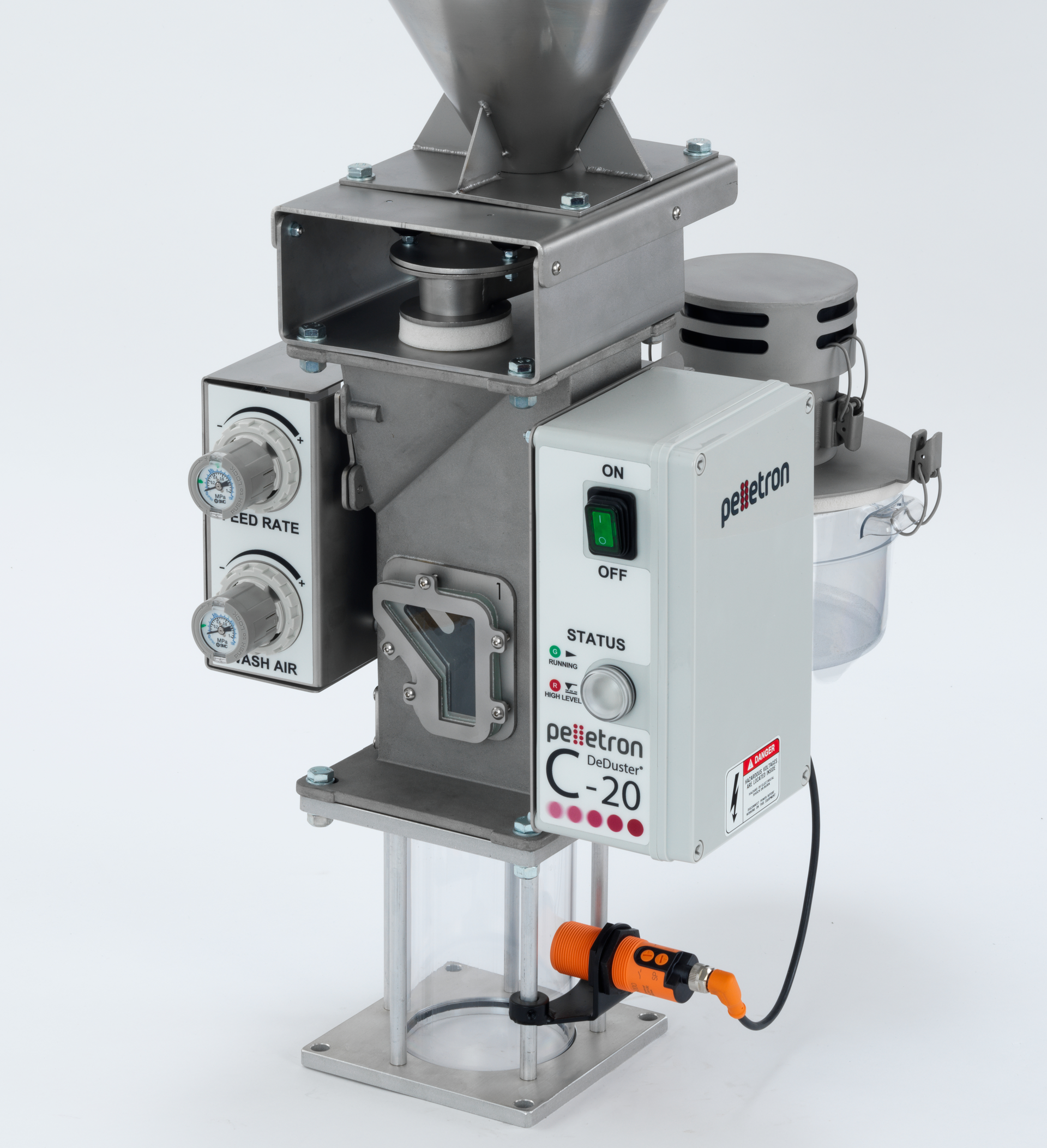 The C-20 DeDuster from Pelletron