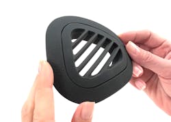 3-D printers can be used to produce parts with complicated geometries that would otherwise have to be manufactured in pieces, then assembled. This reduces the possibility of part variability and cuts costs. 3-D printers can be used to produce parts with complicated geometries that would otherwise have to be manufactured in pieces, then assembled. This reduces the possibility of part variability and cuts costs.