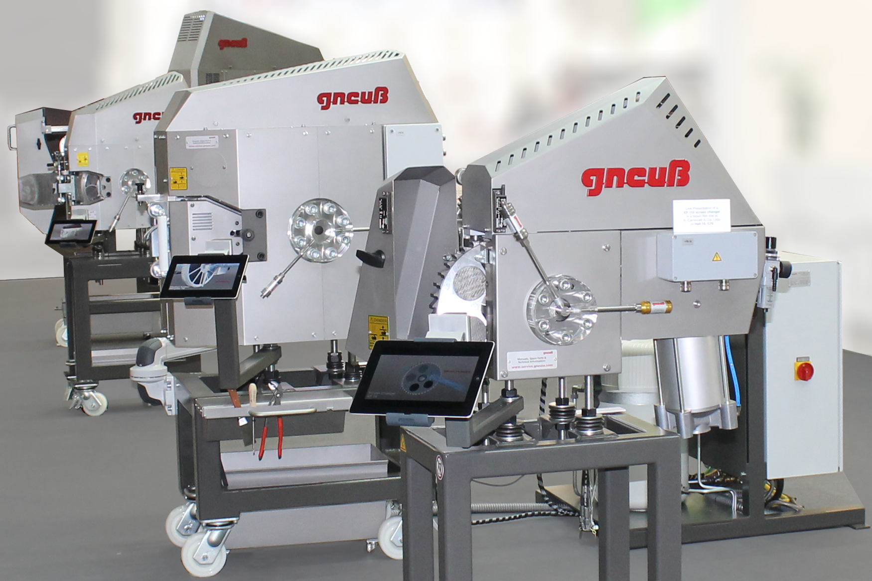 Gneuss rotary filtration systems