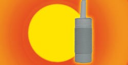 The KA7000 capacitive sensor from Rechner can withstand high heat. The KA7000 capacitive sensor from Rechner can withstand high heat.