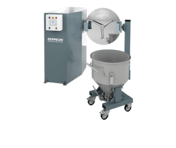 Zeppelin's CMQ container mixer Zeppelin's CMQ container mixer