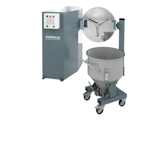 Zeppelin container mixer suited for masterbatch production | Plastics ...
