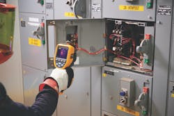 The TiS75+ thermal camera The TiS75+ thermal camera