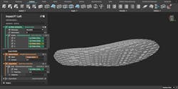 The nTop software package from nTopology drives the customizability of 3-D printed flip-flops offered by Impact Footwear.