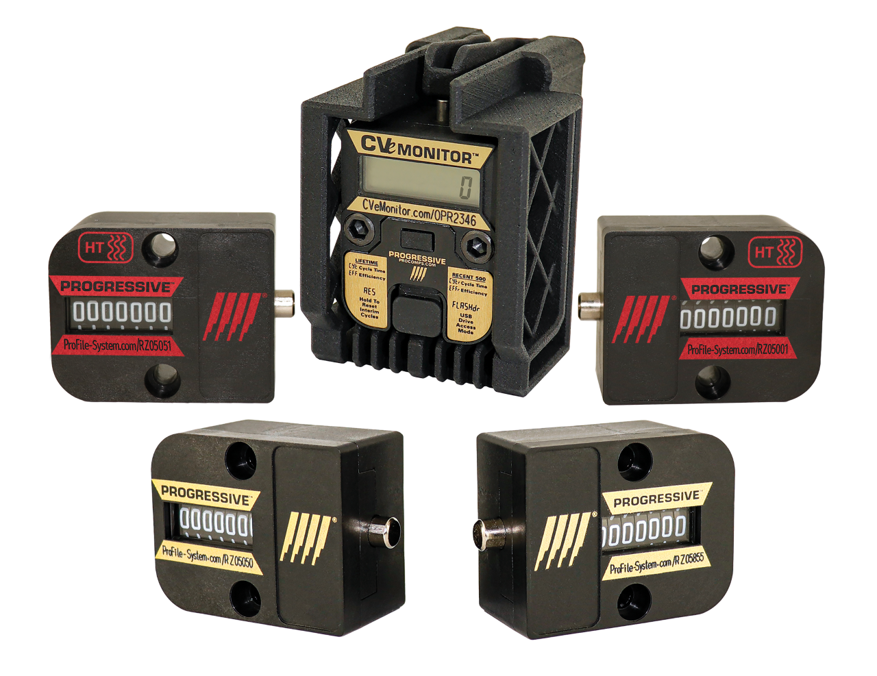 Progressive Components' CounterView cycle counter comes in left- and right-hand orientations for mounting on either mold half.