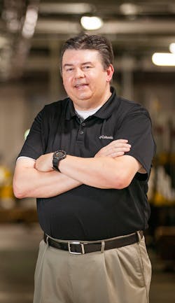 Todd Poteat is the VP of manufacturing for Bright Plastics, which has experienced problems recently sourcing resin.