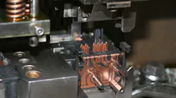 Acromatic Plastics makes a variety of parts for the automotive industry. This mold is for contact units.