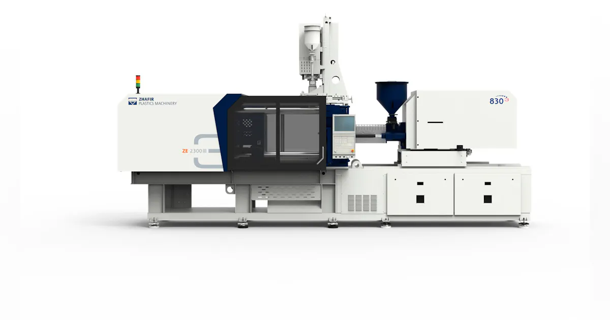 Zhafir Injection Machine Third-generation Zhafir IMMs come to North America | Plastics Machinery ...