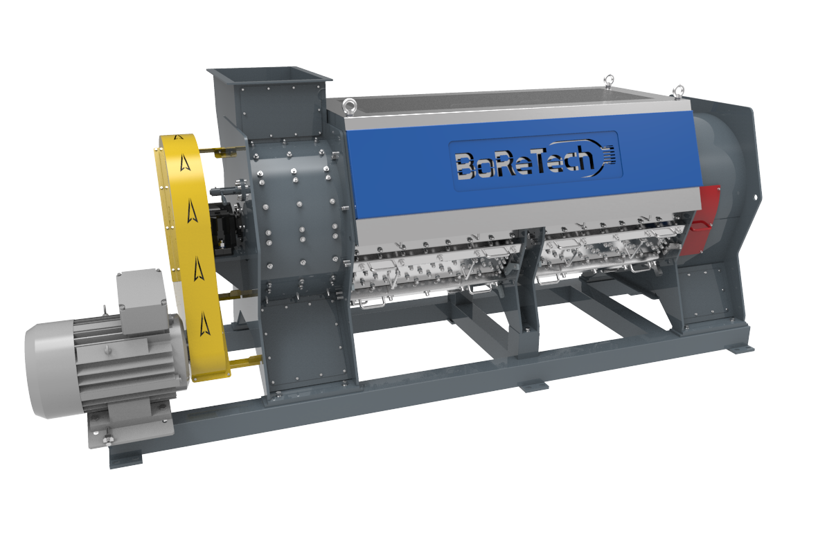 Boretech Heat Shrinkage Label Scrapping Machine 6050d3d6e1594